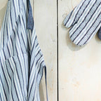 Sauter - Tablier, Gant De Cuisine Et Manique - Nina - 100% Coton - Bleu