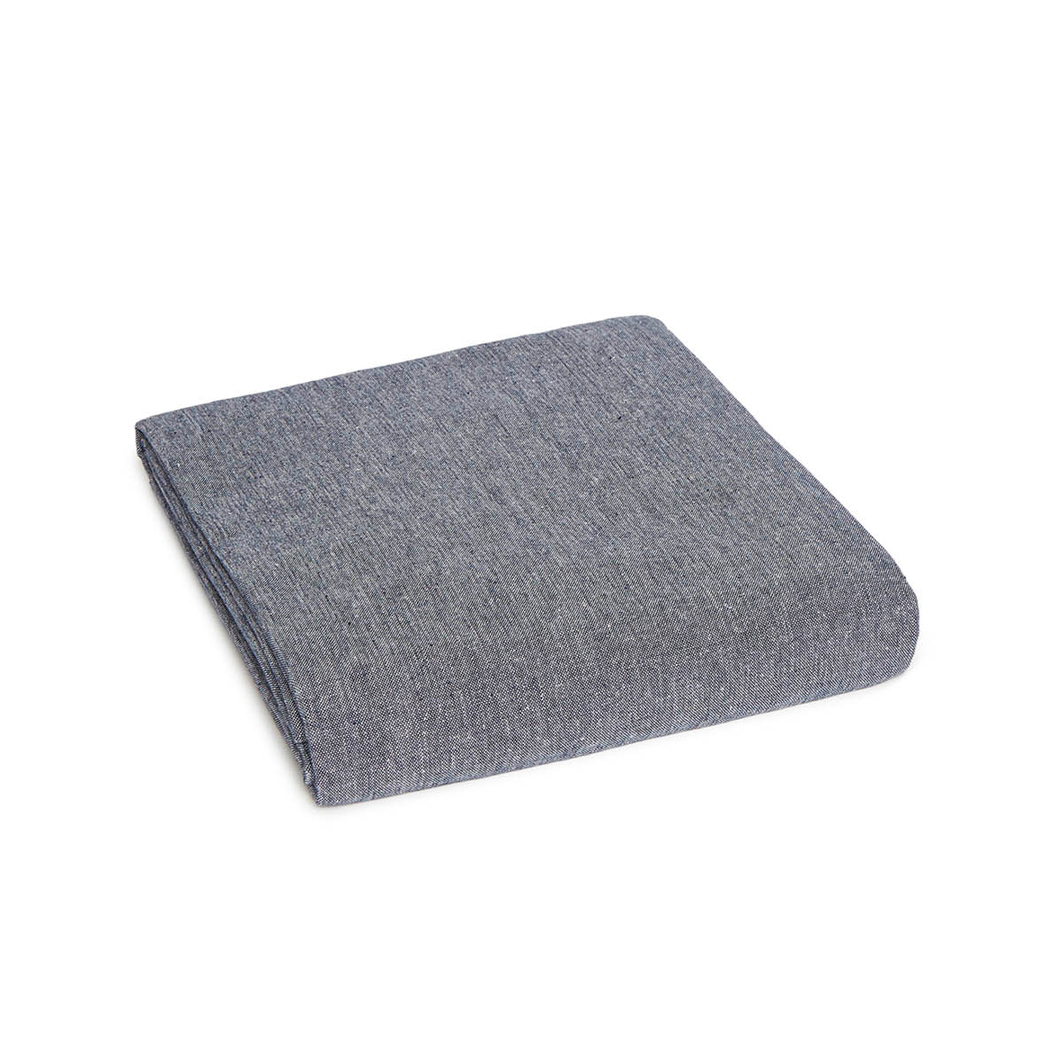 Sauter - Serviette De Table - Chambray Blue 6 X - 100% Coton - Bleu Foncé