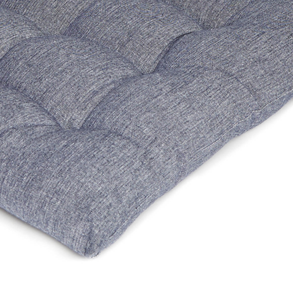 Sauter - Galette De Chaise - Chambray Blue - 100% Coton - Bleu Foncé