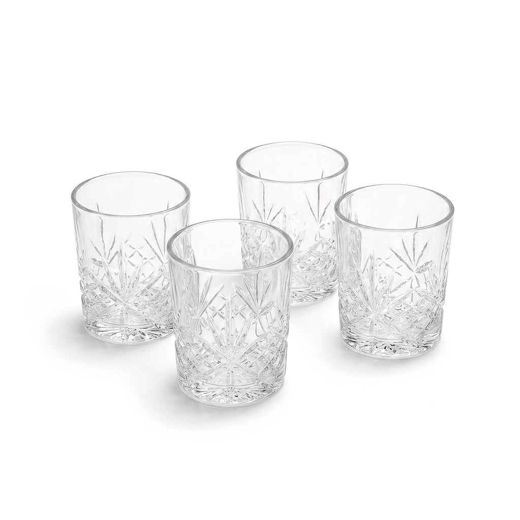 Art Culinaire - Set Di 4 Bicchieri Bassi - Spirit Dia - Vetro - Trasparente