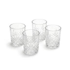 Art Culinaire - Set Di 4 Bicchieri Bassi - Spirit Dia - Vetro - Trasparente