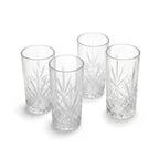 Art Culinaire - Set De 4 Gobelets Hauts - Spirit Dia - Verre - Transparent