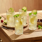 Art Culinaire - Set De 4 Gobelets Hauts - Spirit Dia - Verre - Transparent