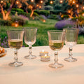 Art Culinaire - Sæt Med 4 Vinglas - Rayon Dia - Glas - Transparent