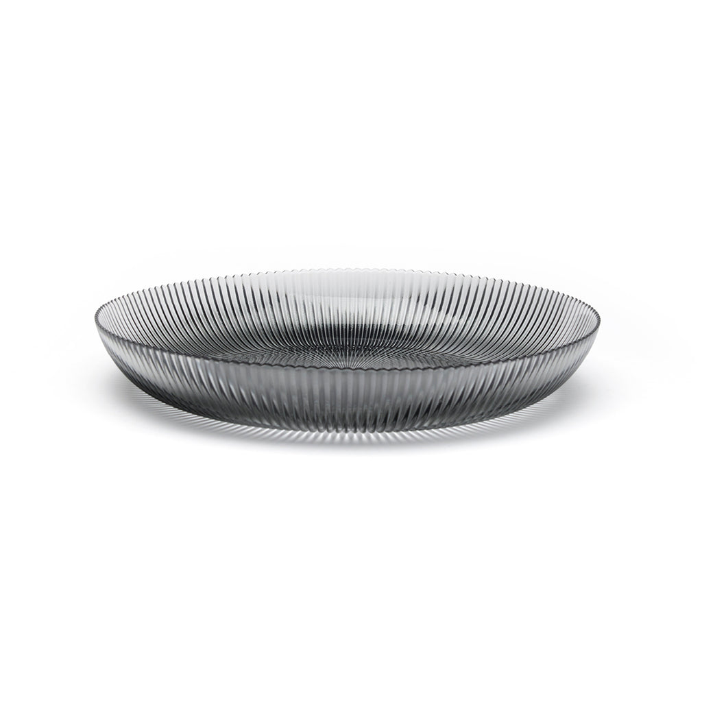 Art Culinaire - Zestaw 2 Salaterek - Rayon Śr. 25 + 30 Cm - Szkło - Ciemnoszary