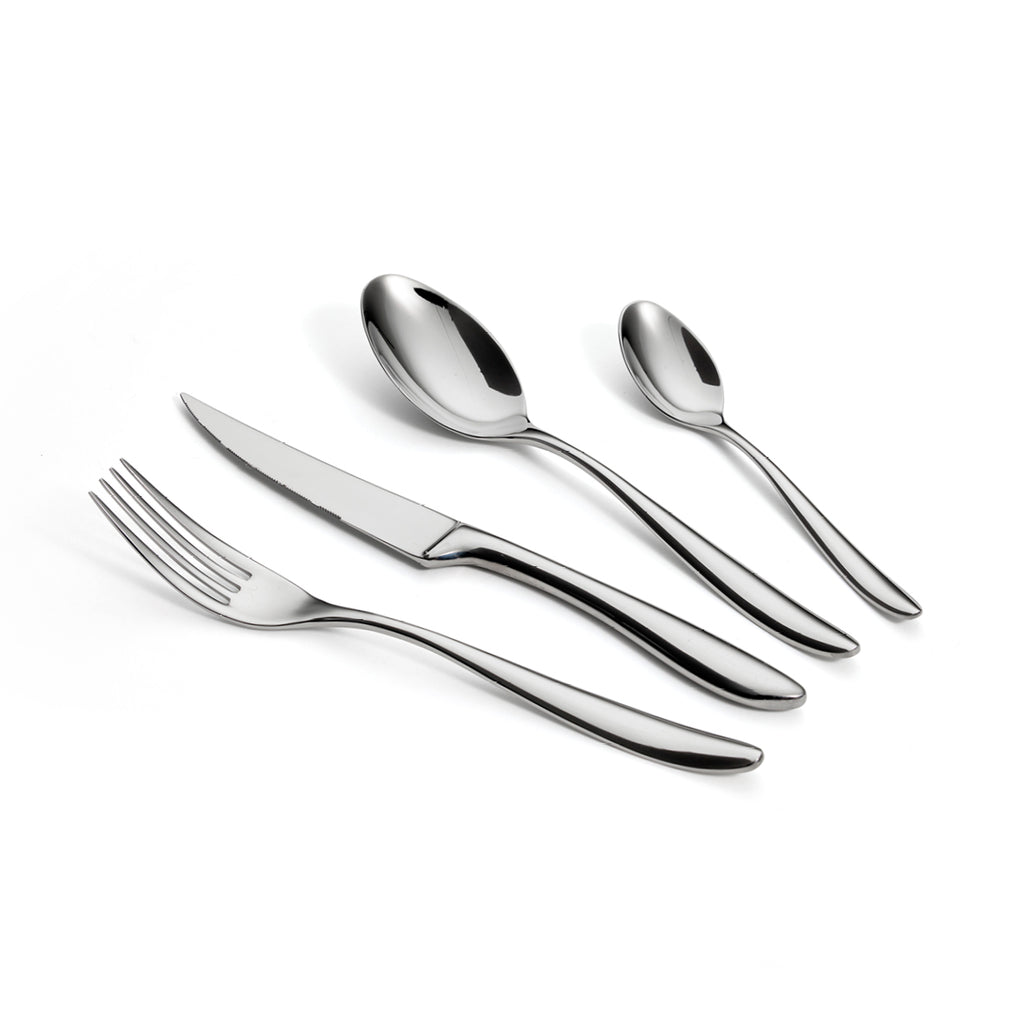 Art Culinaire - Bestiksæt - Odyssée 24 dele - Rustfrit stål 18/10 - Sølv