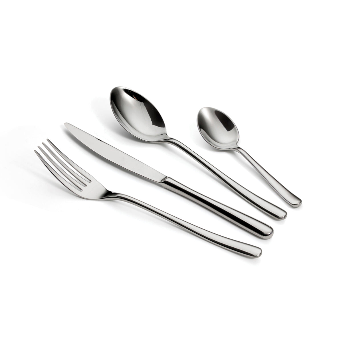 Art Culinaire - Bestekset Aura - Roestvrij Staal 18/10 - Zilver