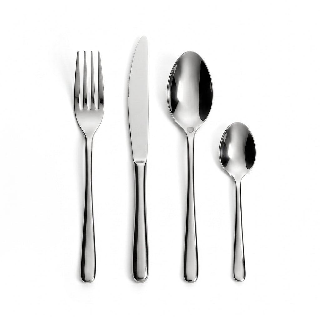 Art Culinaire - Bestekset Aura - Roestvrij Staal 18/10 - Zilver