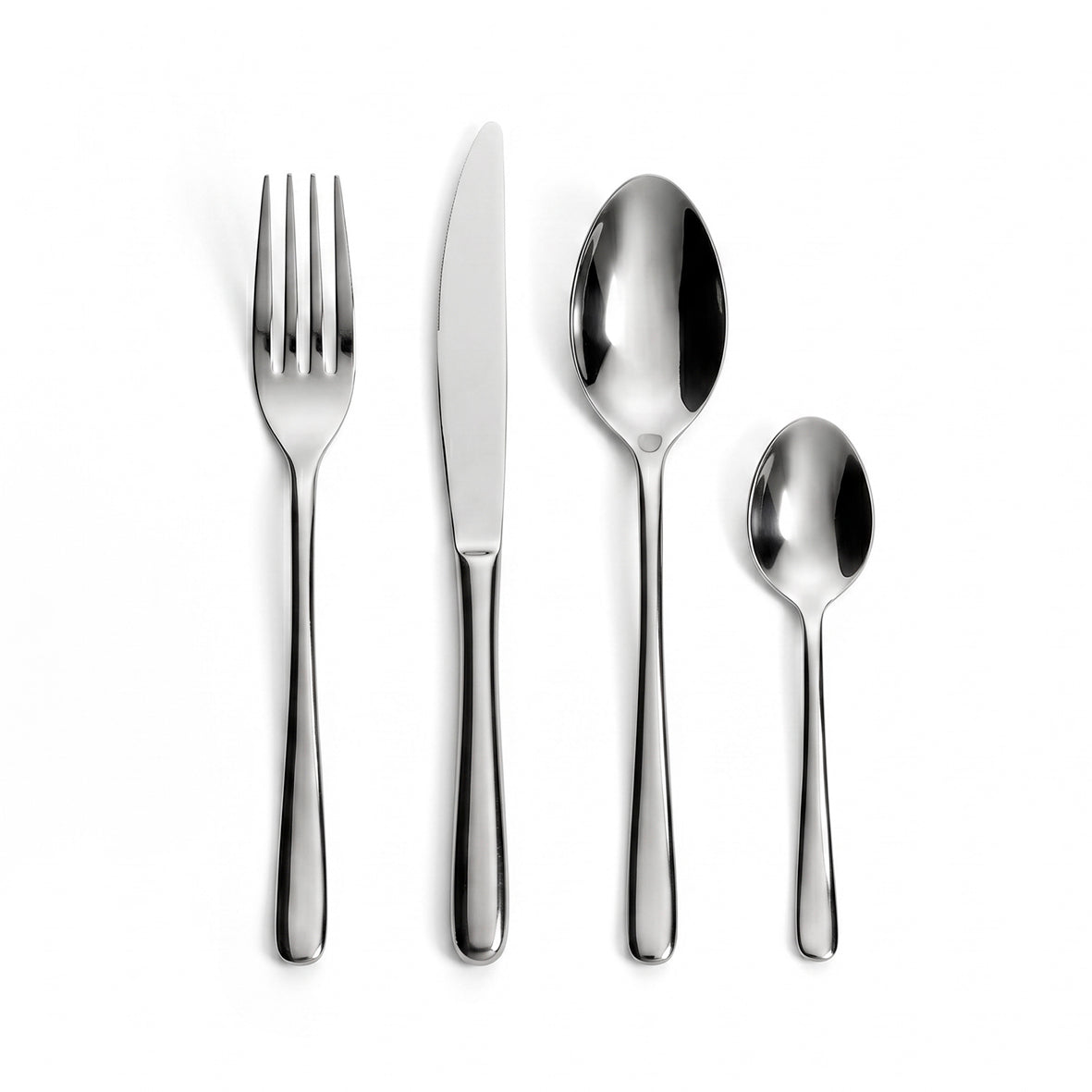 Art Culinaire - Bestekset Aura - Roestvrij Staal 18/10 - Zilver