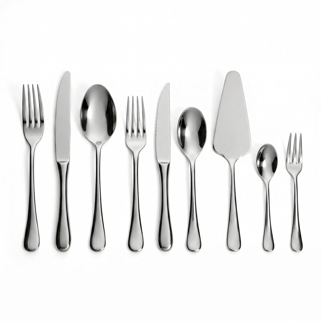 Art Culinaire - Zestaw Sztućców - Vivant 75 Elementów - Stal Nierdzewna 18/10 - Srebrny