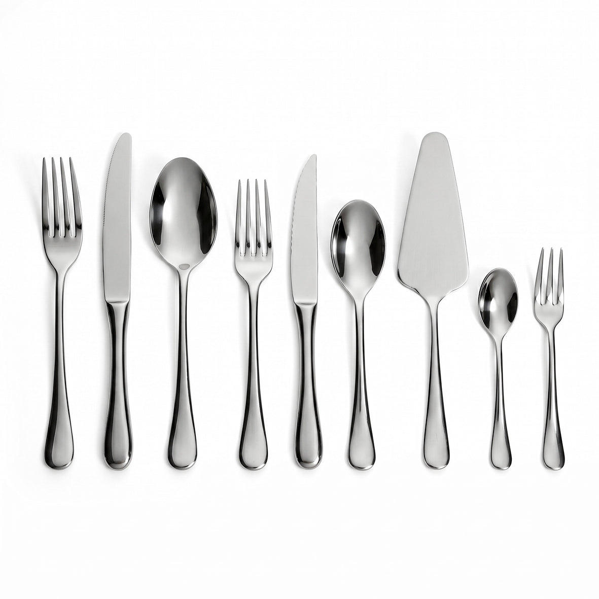 Art Culinaire - Zestaw Sztućców - Vivant 75 Elementów - Stal Nierdzewna 18/10 - Srebrny