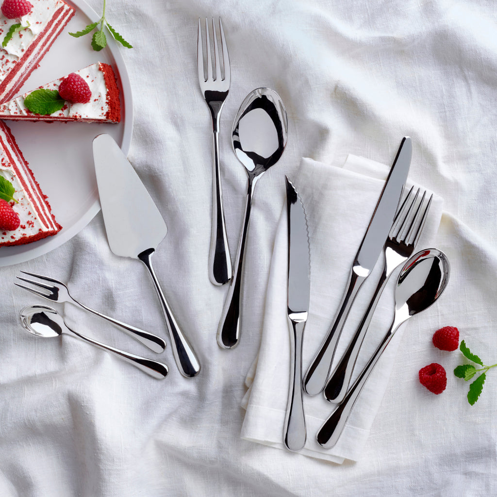 Art Culinaire - Zestaw Sztućców - Vivant 75 Elementów - Stal Nierdzewna 18/10 - Srebrny