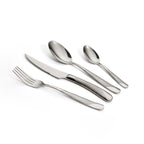 Art Culinaire - Zestaw sztućców w pudełku - Mistral 24 elementy - Stal nierdzewna 18/10 - Srebrny