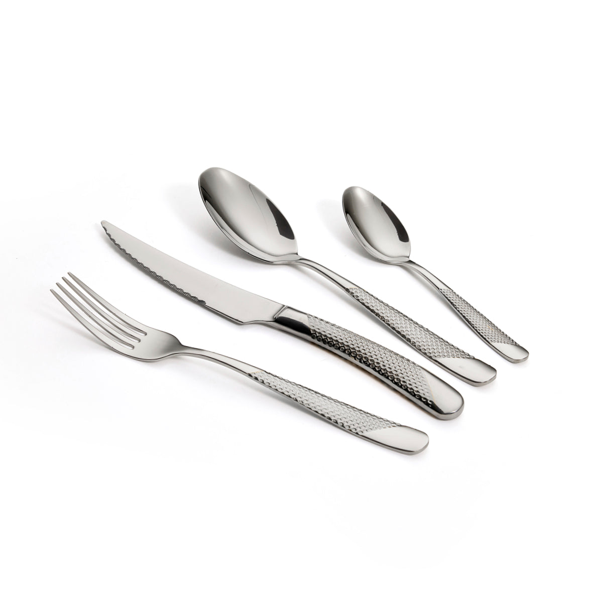 Art Culinaire - Zestaw sztućców w pudełku - Mistral 24 elementy - Stal nierdzewna 18/10 - Srebrny