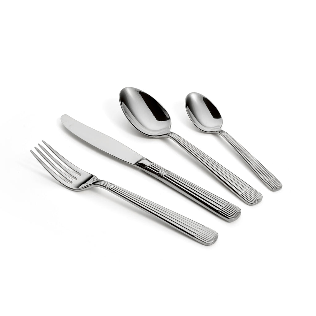 Art Culinaire - Zestaw Sztućców - Noblesse 24 Elementy - Stal Nierdzewna 18/10 - Srebrny