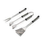 Art Culinaire - Set D'Ustensiles Pour Barbecue 3 Pièces - Grill - Acier Inoxydable 420 - Argent