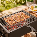 Art Culinaire - Kosz do grillowania na barbecue - Grill - Stal nierdzewna - Srebrny
