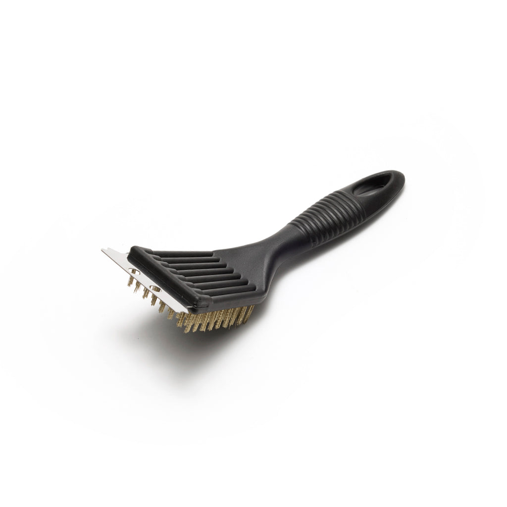 Art Culinaire - Brosse Pour Grille De Barbecue - Grill 22 Cm - Pp + Acier Inoxydable 430 - Noir