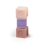 Pack De 3 Jabones De Marsella Sólidos Florales - -