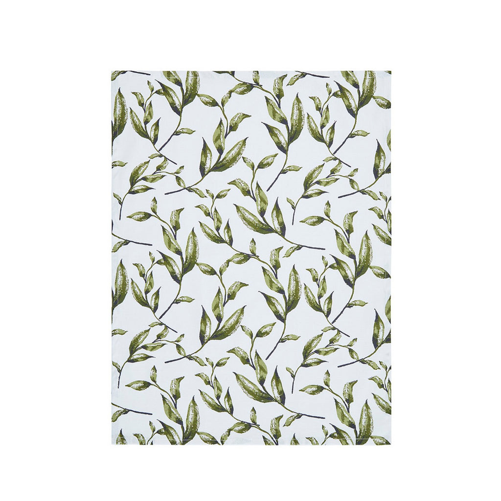 Set di 3 strofinacci da cucina - Cotone - Bianco