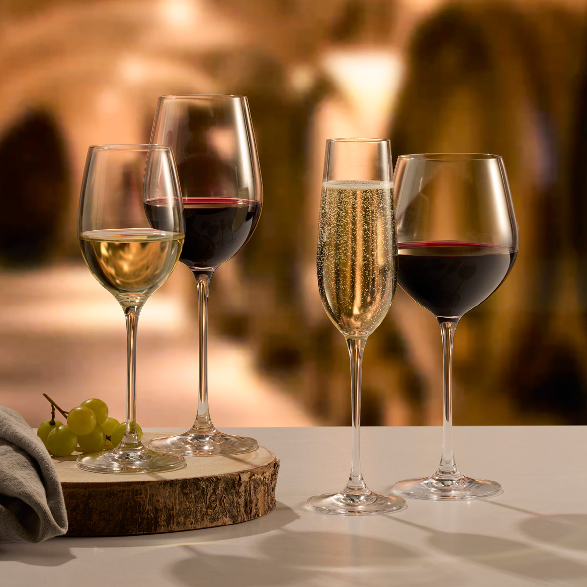 Set De 6 Verres À Vin Blanc - Prestige - Transparent