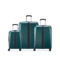 Set de 3 maletas - Promenade Hard 2.0 - Verde