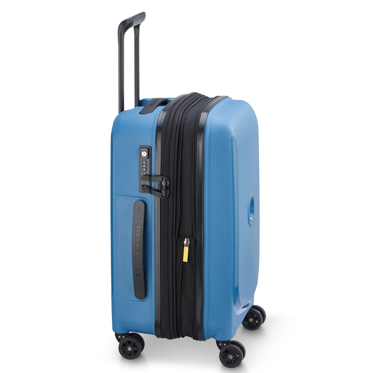 Valigia da cabina espandibile - Belmont Plus - S (55 cm) - Materiale riciclato - Blu