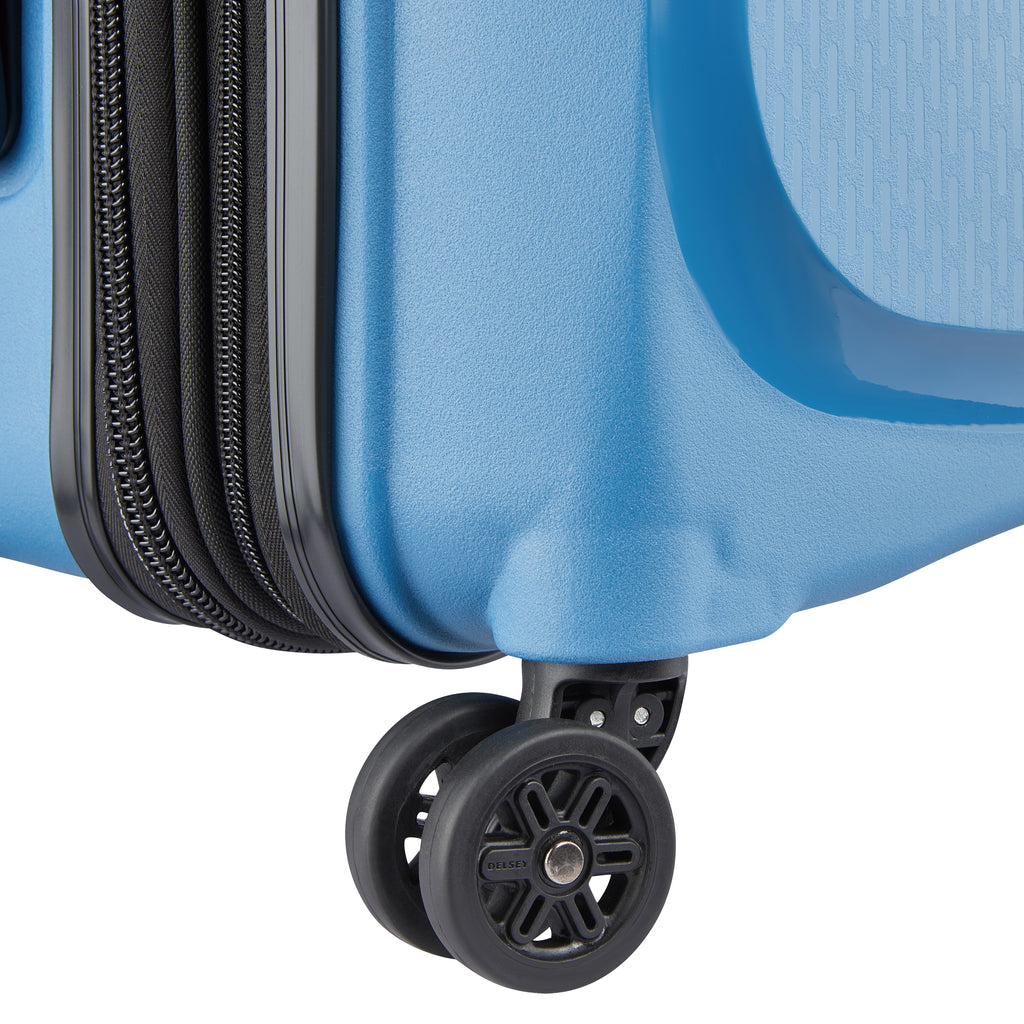 Valigia da cabina espandibile - Belmont Plus - S (55 cm) - Materiale riciclato - Blu