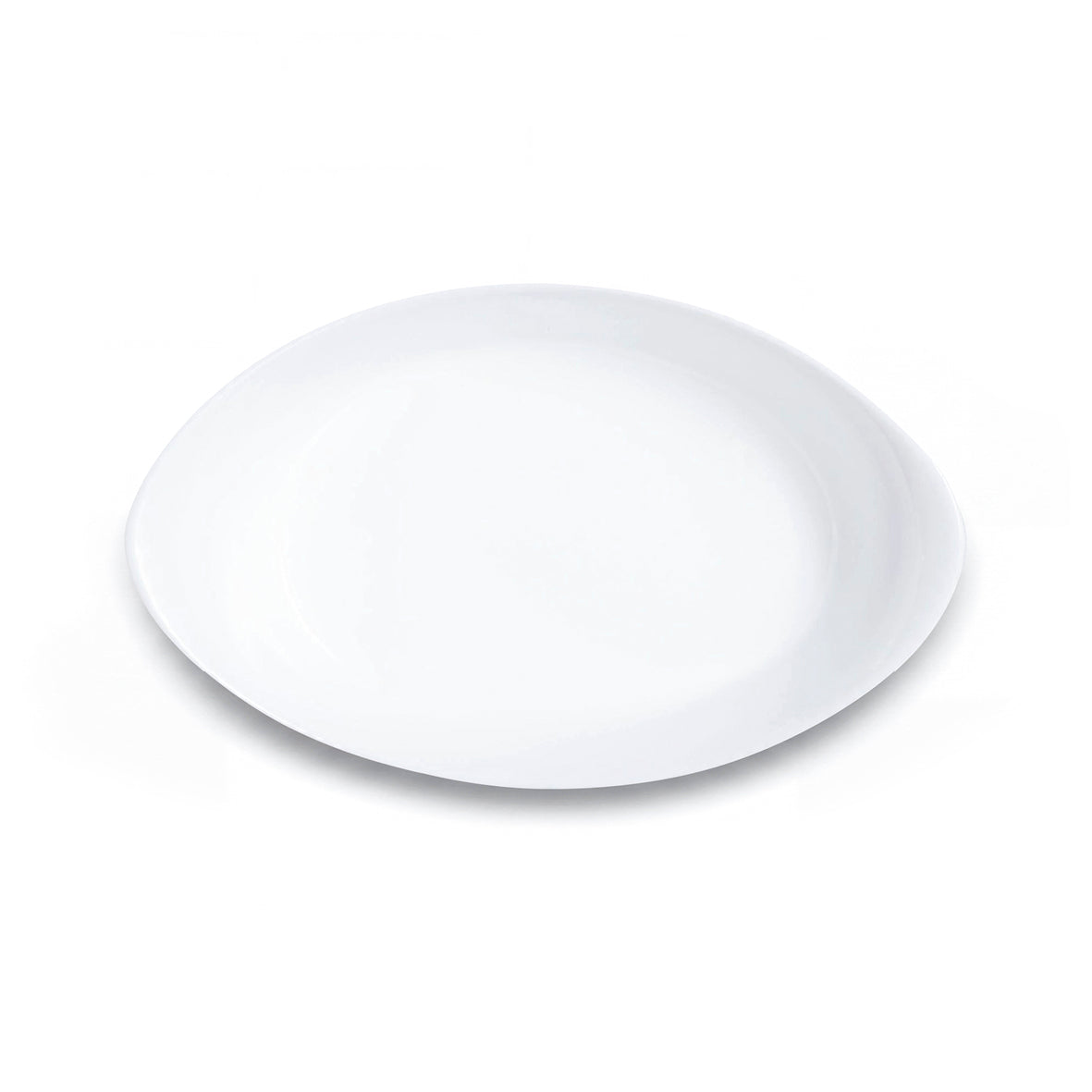 Art Culinaire - Plat Ovale - Fournée - Verre Opale - Blanc