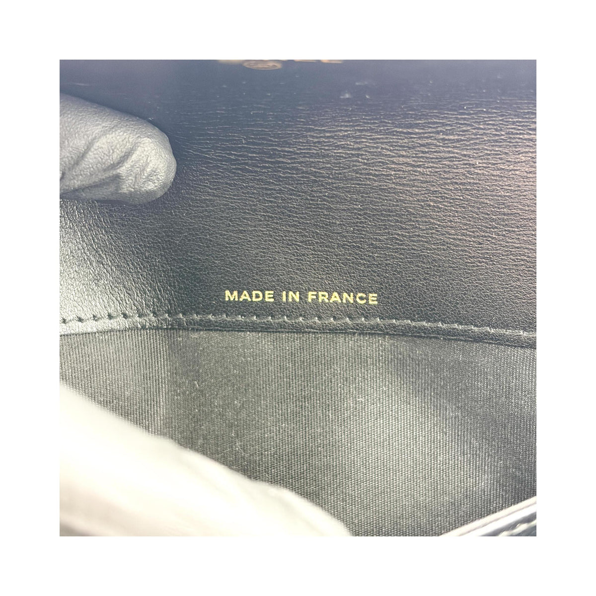 Chanel - Lång Boy Flap-plånbok i läder - Svart