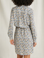 Vestido Lib Poppy - Estampado azul oscuro - Mujer
