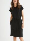 Robe Ess Sm - Noir Moyen Uni - Femme