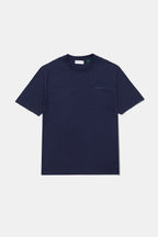 Mini Logo Plain Navy T-Shirt