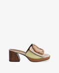 Flora Clogs - Multi/Taupe
