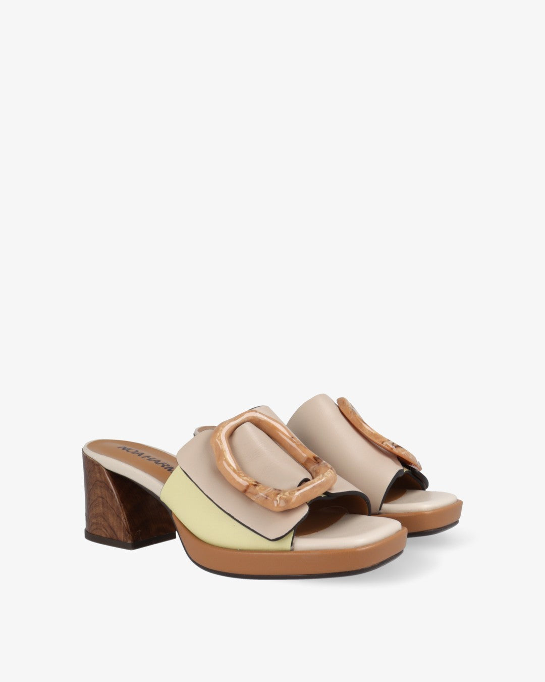 Flora Clogs - Multi/Taupe