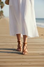 Sandales Hermance - Camel