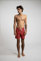 Rhythm - Short De Bain Heritage Trunk - Auburn - Homme