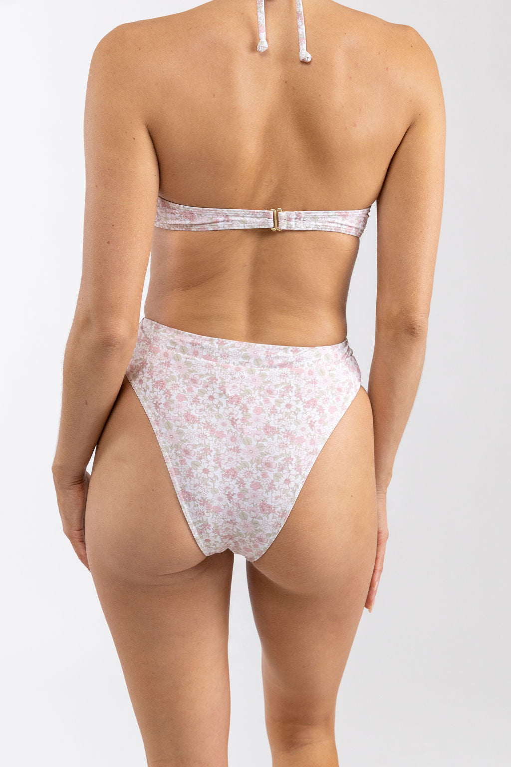 Rhythm - Bouquet Deep V Bikini Bottom - Ivory - Women