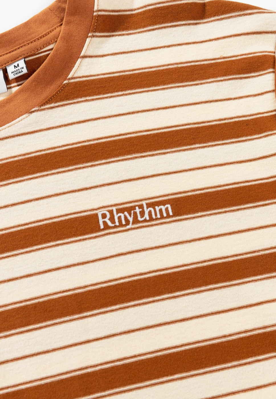 T-Shirt Everyday Stripe Ss - Cedar - Homme