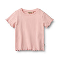 T-Shirt Côtelé Manches Courtes Irène - Junior