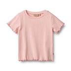 T-Shirt Côtelé Manches Courtes Irène - Junior