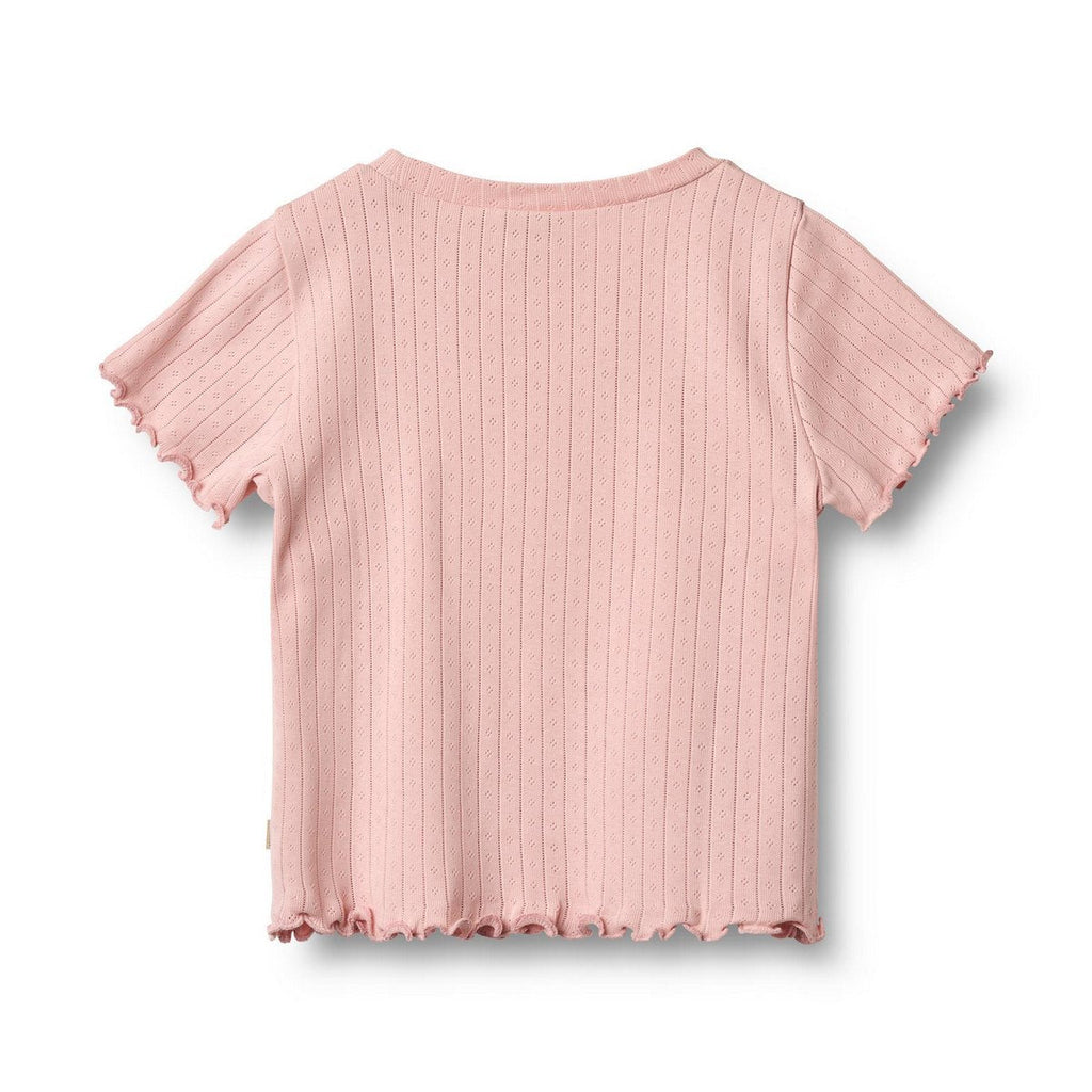 T-Shirt Côtelé Manches Courtes Irène - Junior
