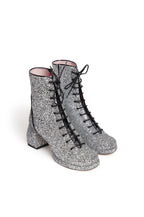 Starlette Ankle Boots - Glitter Silver