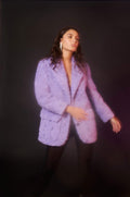 Blazer Sheep Chic - Violet