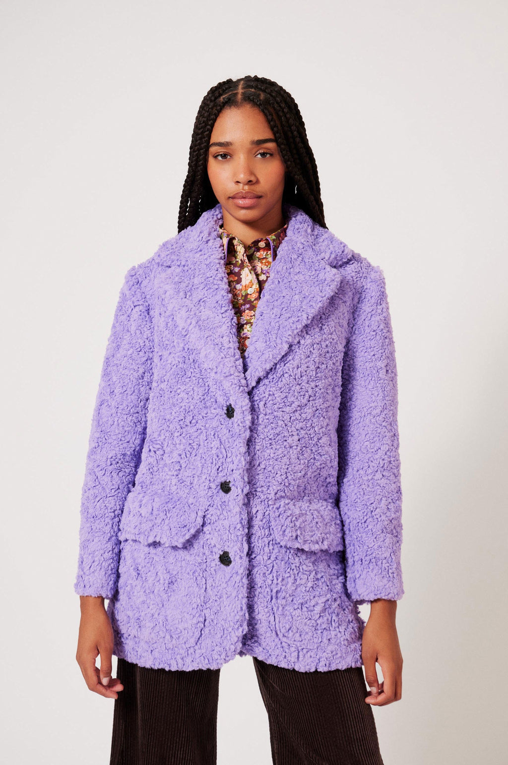 Blazer Sheep Chic - Violet