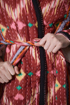 Ikat Coat - Print