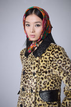 Manteau En Fausse Fourrure - Leopard