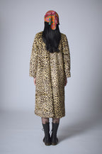 Manteau En Fausse Fourrure - Leopard