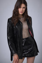 Long Vinyl Jacket