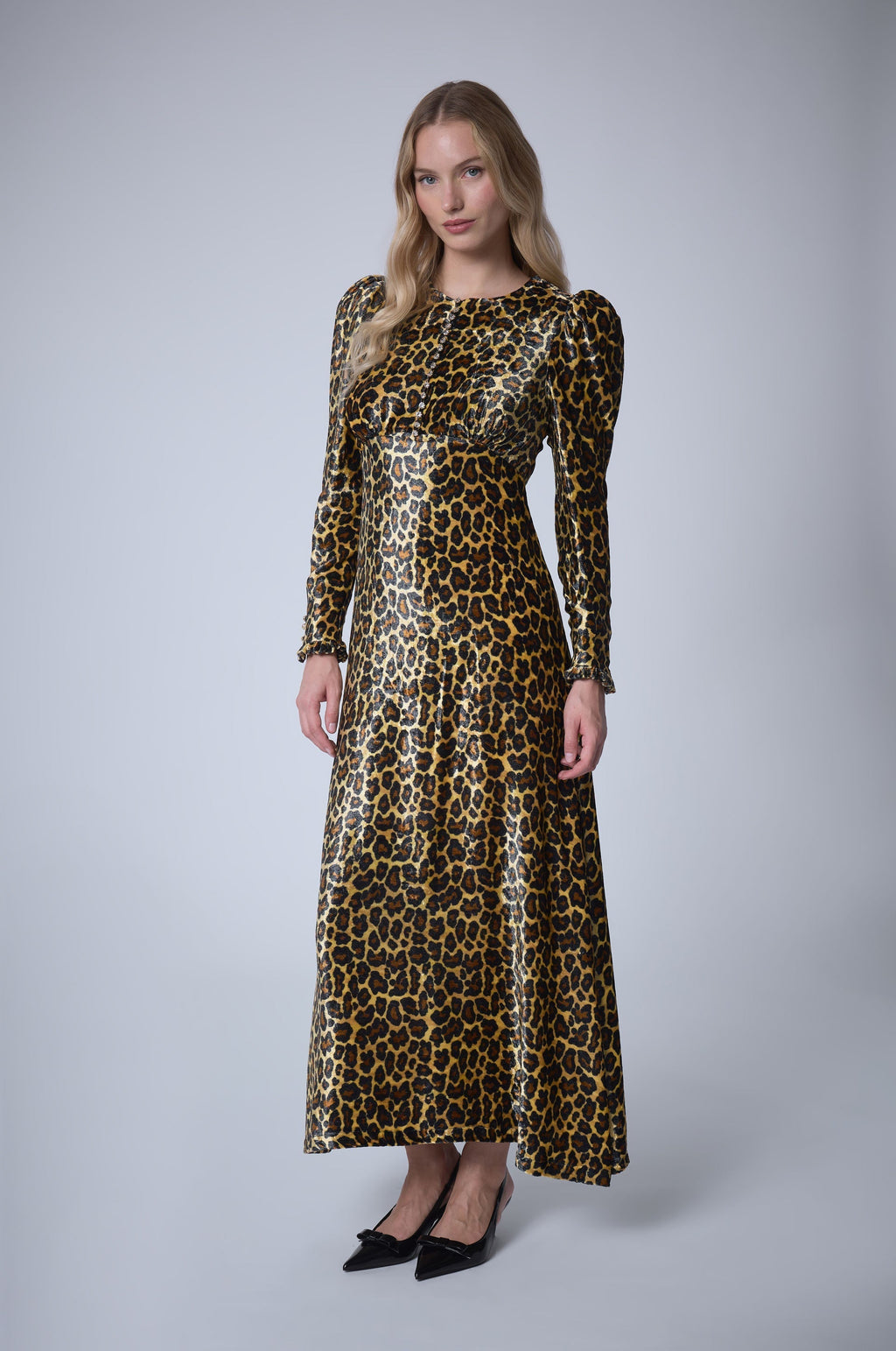 Robe Longue Velvet Panther